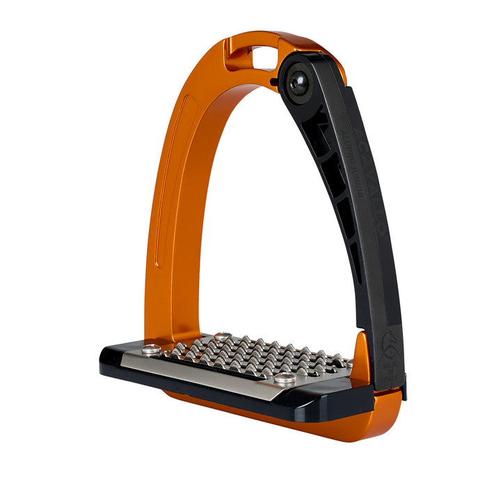 Acavallo Arena Alupro Junior Stirrups - Orange
