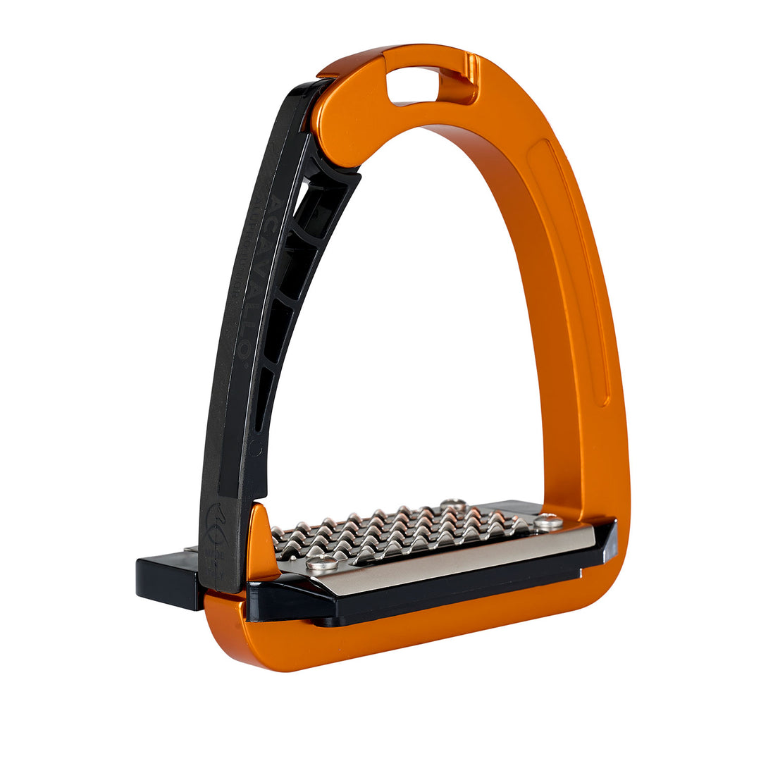 Acavallo Arena Alupro Junior Stirrups - Orange