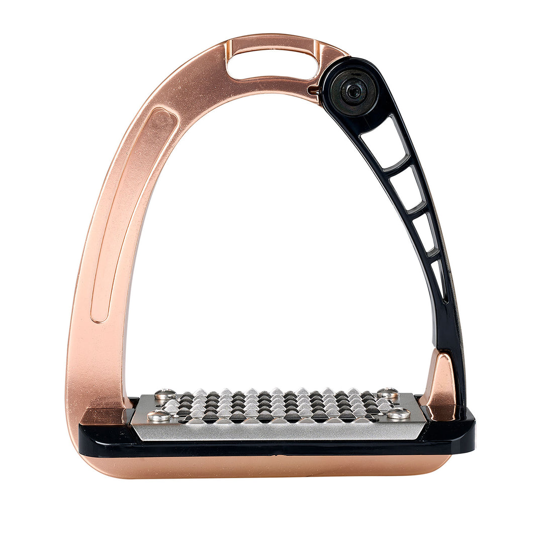 Acavallo Arena Alupro Junior Stirrups - Rose Gold