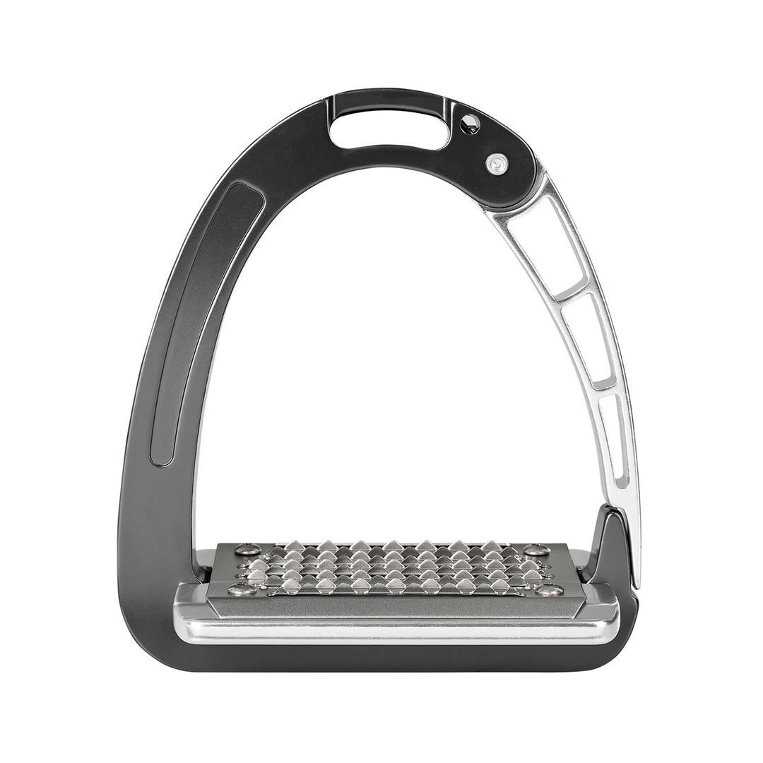 Acavallo Arena Aluplus Junior Stirrups - Charcoal