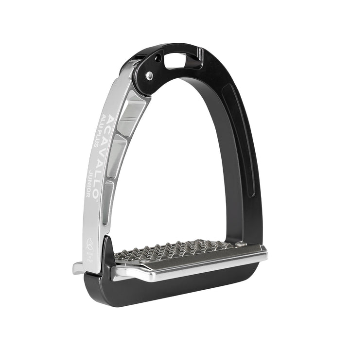 Acavallo Arena Aluplus Junior Stirrups - Charcoal