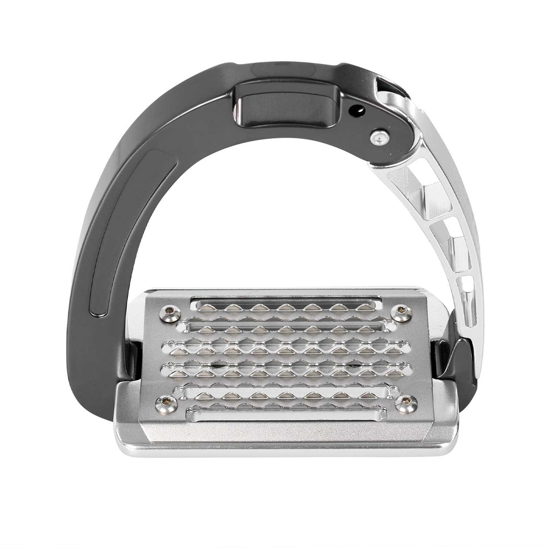 Acavallo Arena Aluplus Junior Stirrups - Charcoal