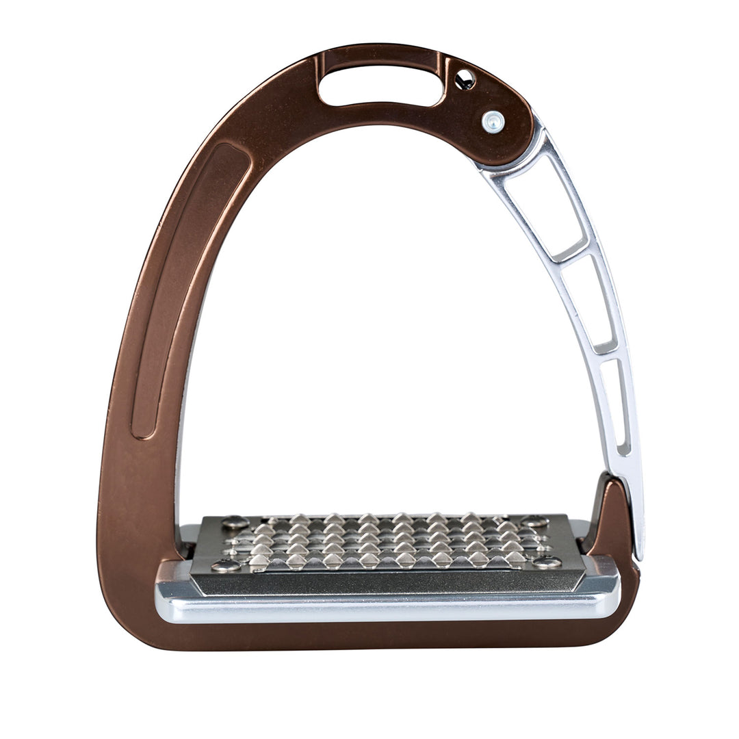Acavallo Arena Aluplus Junior Stirrups - Brown