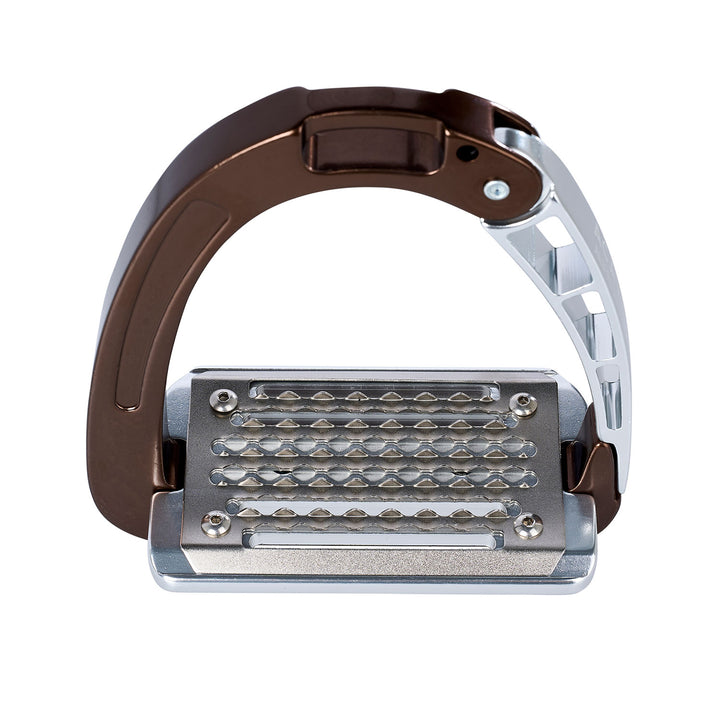 Acavallo Arena Aluplus Junior Stirrups - Brown