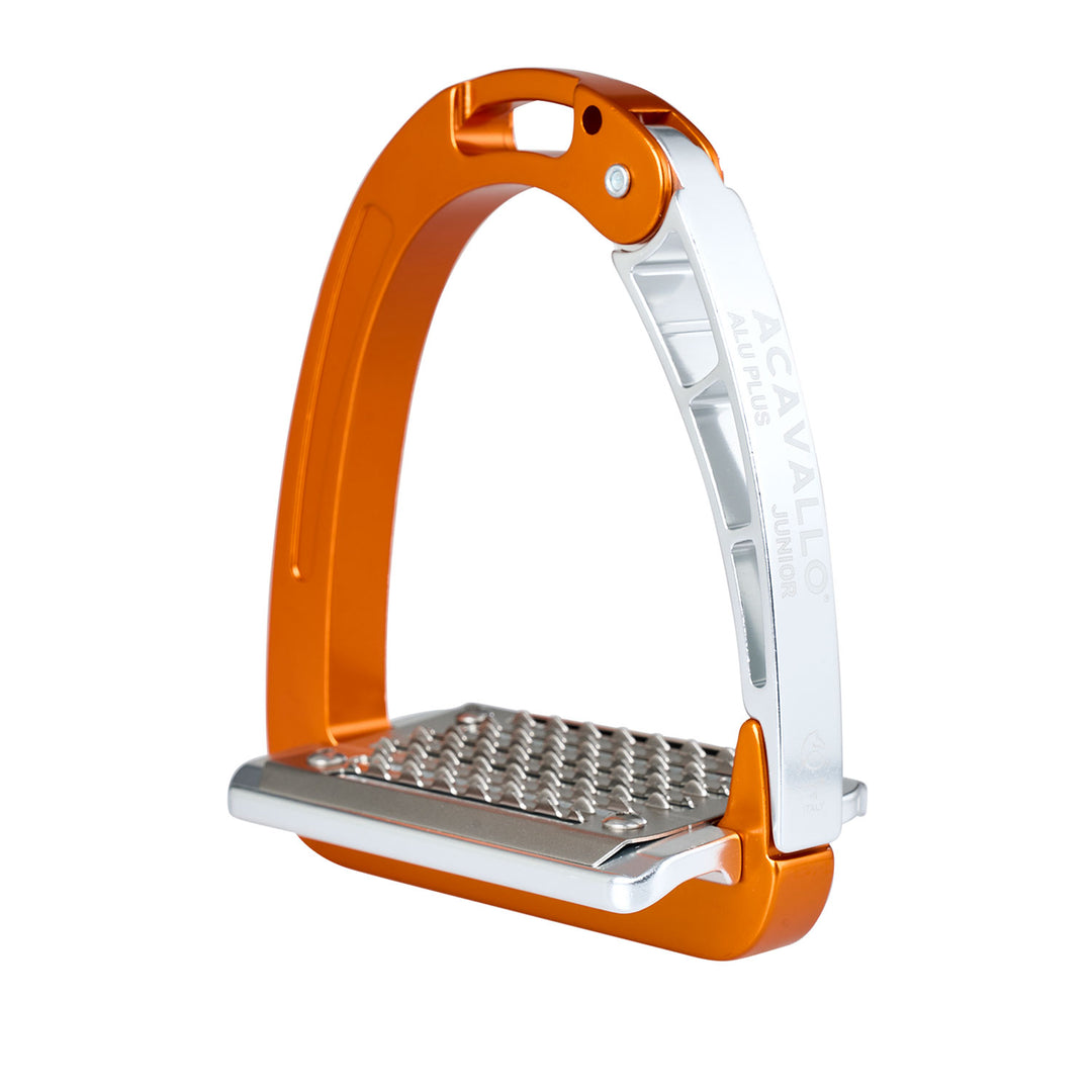 Acavallo Arena Aluplus Junior Stirrups - Orange