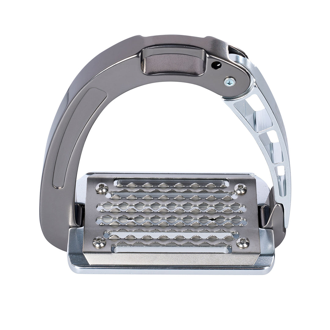 Acavallo Arena Aluplus Junior Stirrups - Titanium