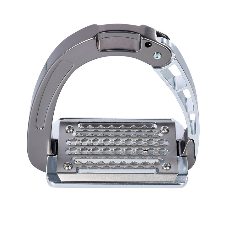Acavallo Arena Aluplus Junior Stirrups - Titanium