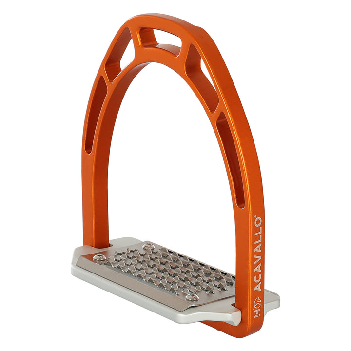 Acavallo Arco Evolution Alupro Stirrups - Orange