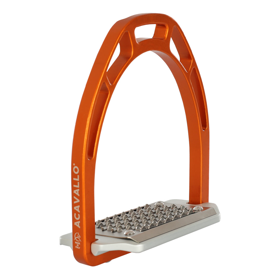 Acavallo Arco Evolution Alupro Stirrups - Orange
