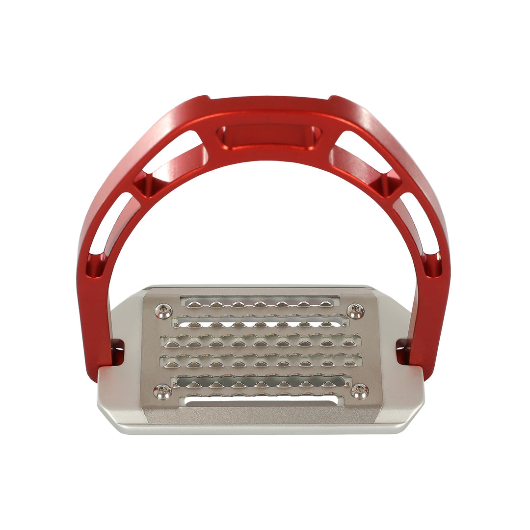 Acavallo Arco Evolution Alupro Stirrups - Red