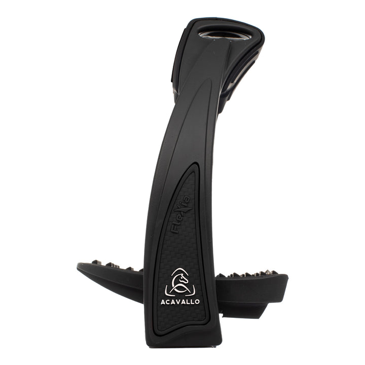 Acavallo Flexia Stirrups - Black/Black