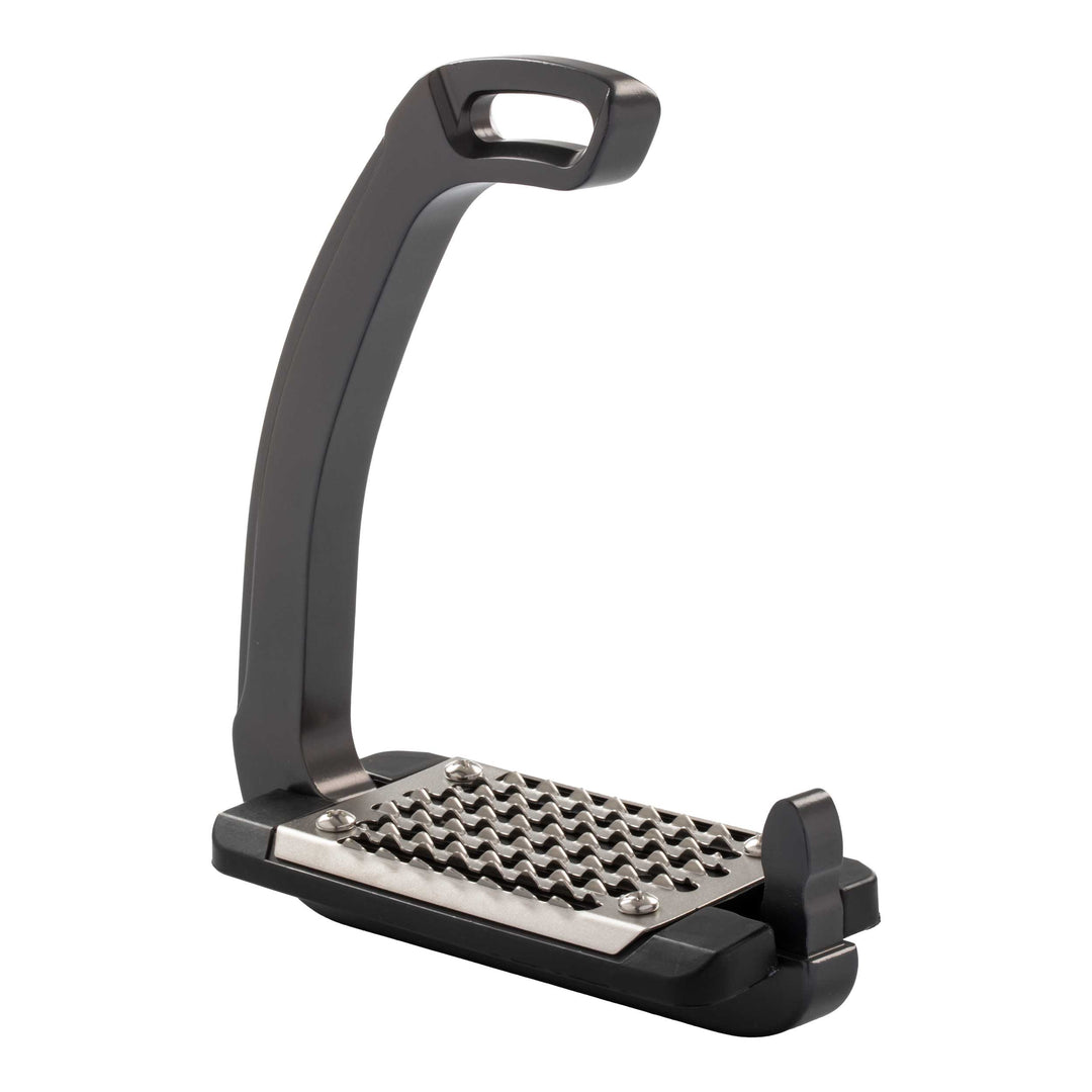 Acavallo Rel-X Easy Stirrups - Charcoal