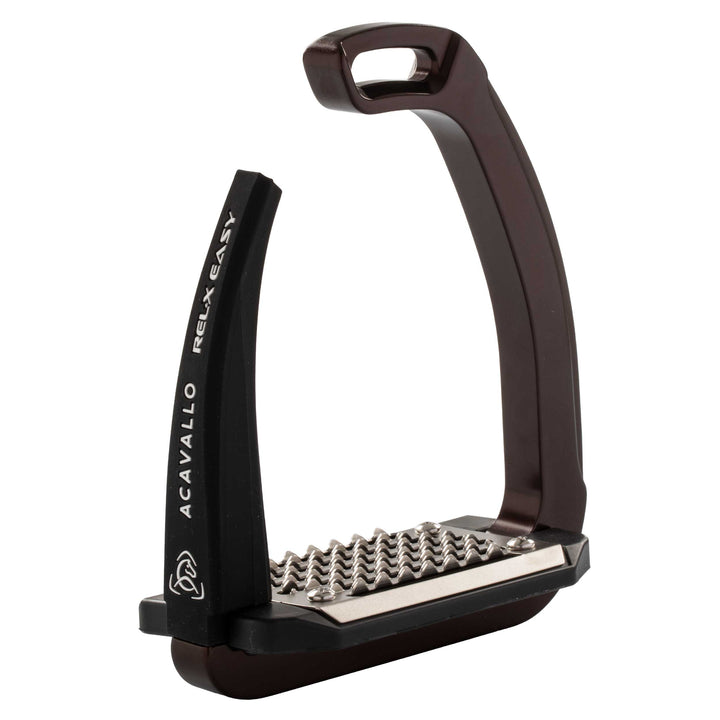 Acavallo Rel-X Easy Stirrups - Brown