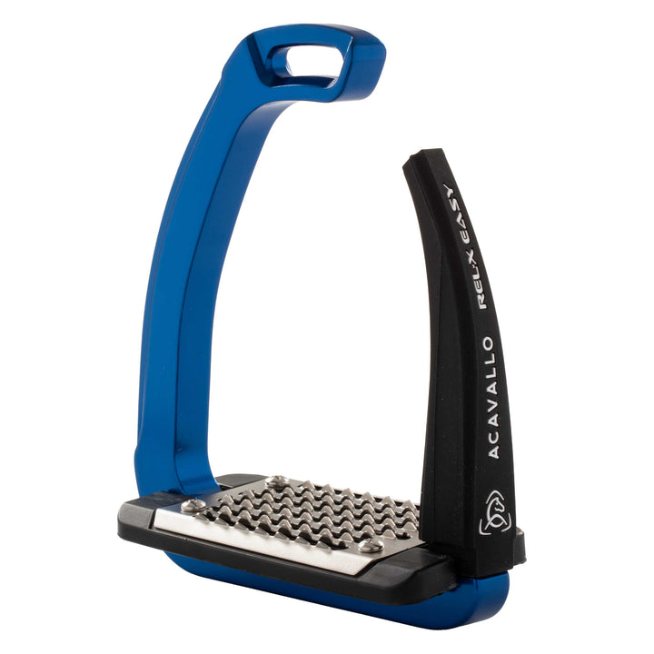 Acavallo Rel-X Easy Stirrups - Blue