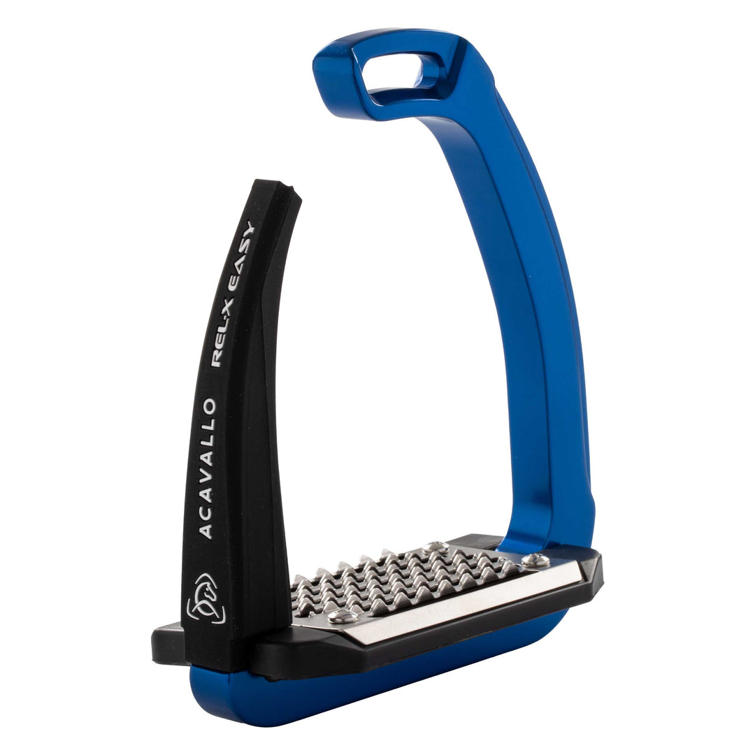Acavallo Rel-X Easy Stirrups - Blue