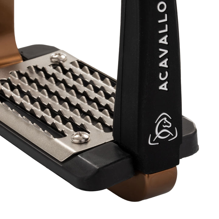Acavallo Rel-X Easy Stirrups - Bronze