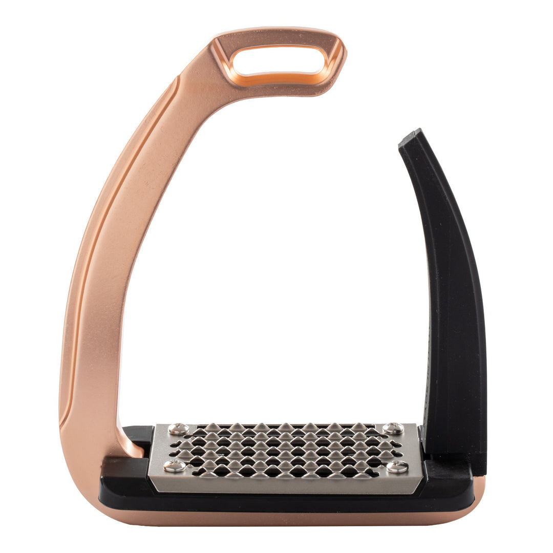 Acavallo Rel-X Easy Stirrups - Rose Gold