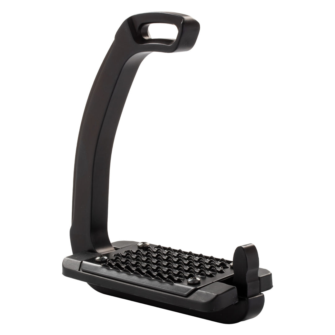 Acavallo Rel-X Easy Stirrups - Total Black