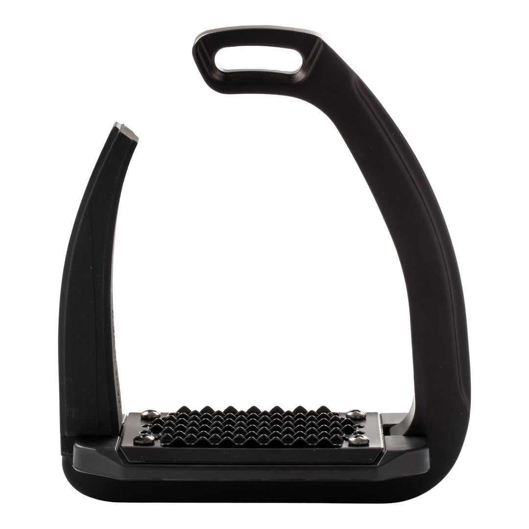 Acavallo Rel-X Easy Stirrups - Total Black