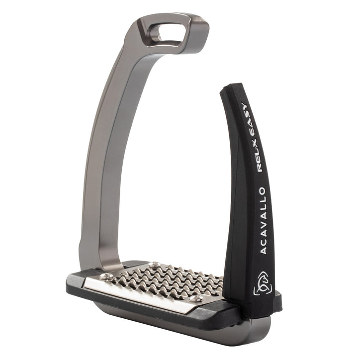 Acavallo Rel-X Easy Stirrups - Titanium