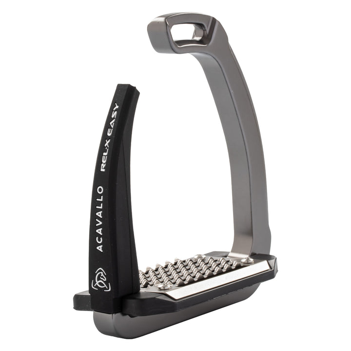 Acavallo Rel-X Easy Stirrups - Titanium