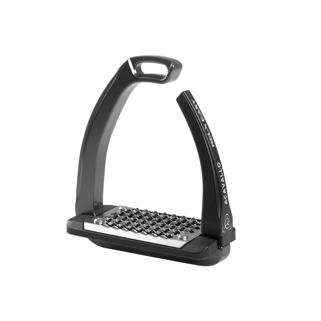 Acavallo Rel-X Easy Stirrups Junior - Charcoal
