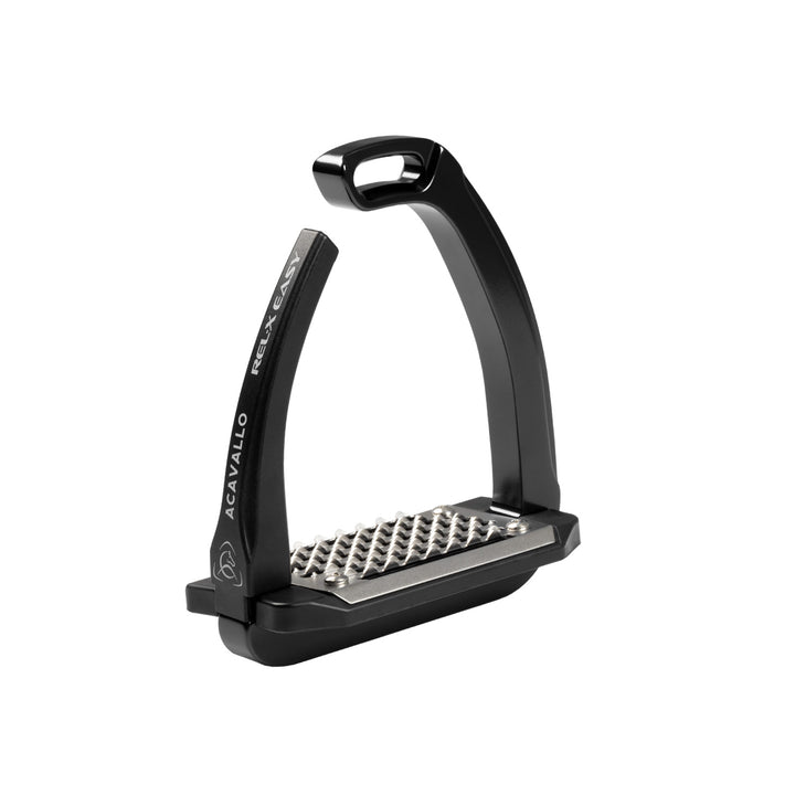 Acavallo Rel-X Easy Stirrups Junior - Black