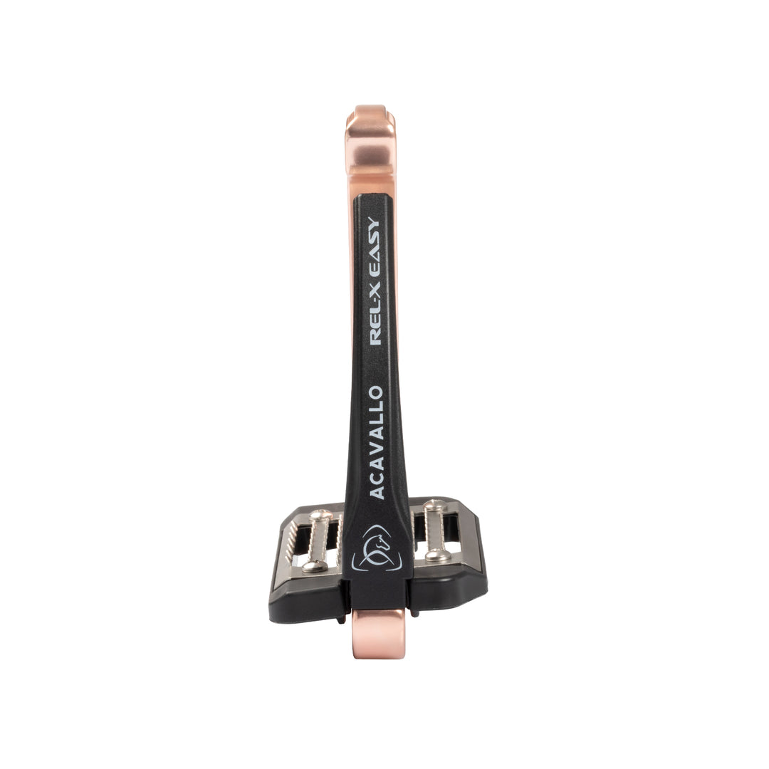 Acavallo Rel-X Easy Stirrups Junior - Rose Gold