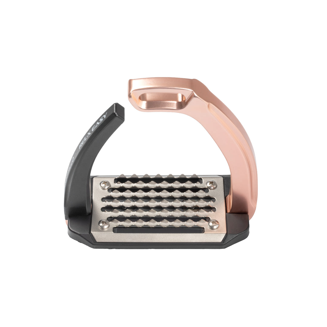 Acavallo Rel-X Easy Stirrups Junior - Rose Gold