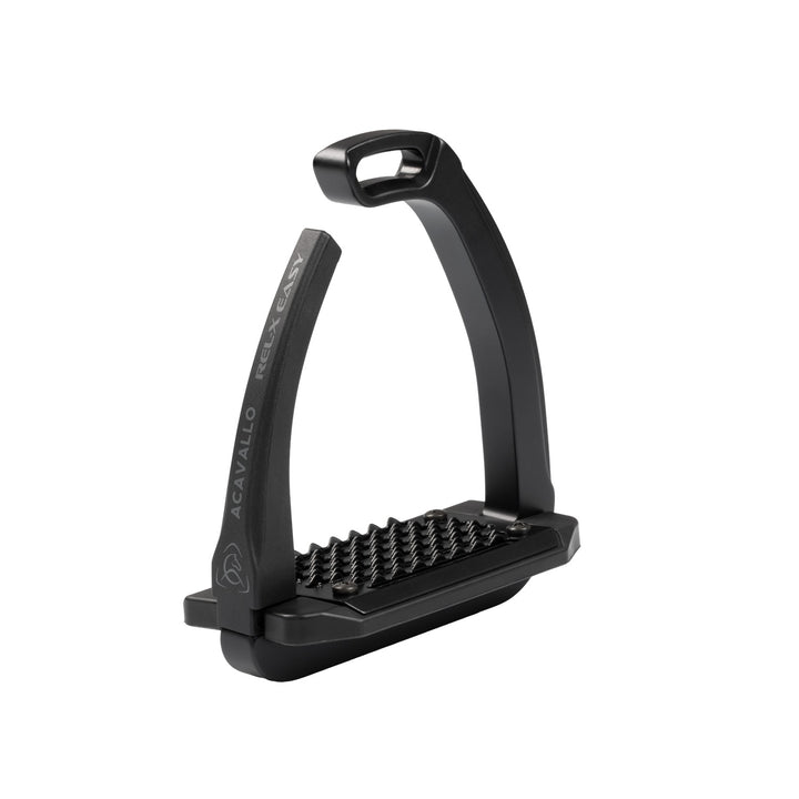 Acavallo Rel-X Easy Stirrups Junior - Total Black