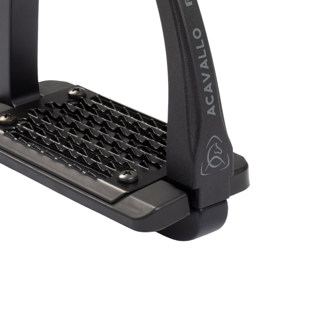 Acavallo Rel-X Easy Stirrups Junior - Total Black