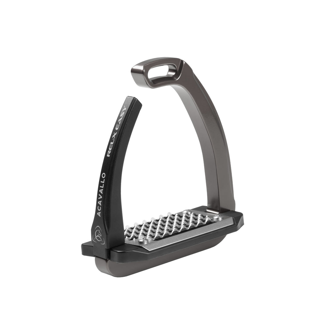 Acavallo Rel-X Easy Stirrups Junior - Titanium