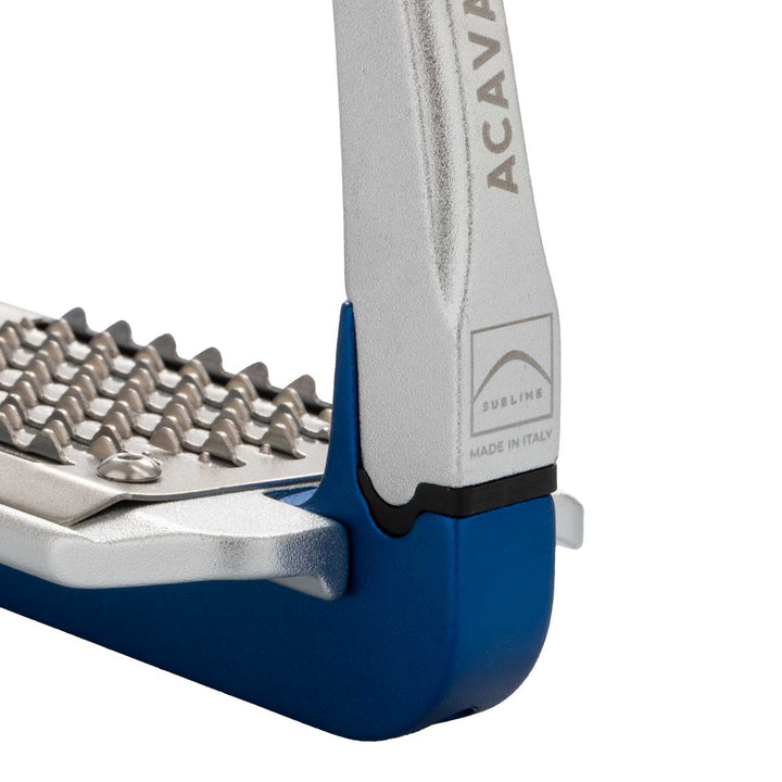 Acavallo Rel-X 180 Stirrups - Blue