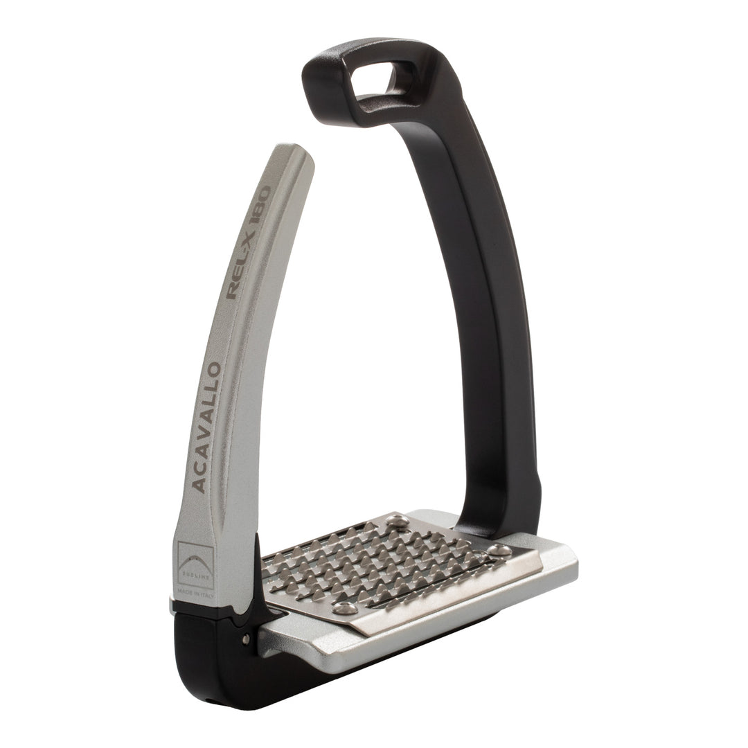 Acavallo Rel-X 180 Stirrups - Black