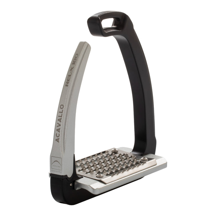 Acavallo Rel-X 180 Stirrups - Black