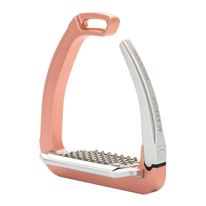 Acavallo Rel-X 180 Stirrups - Antique Rose