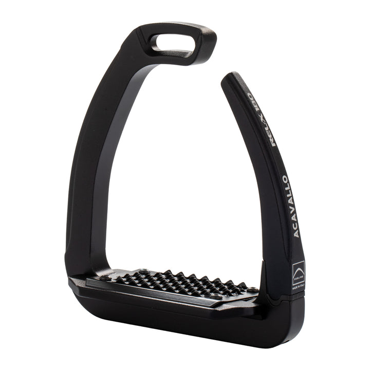 Acavallo Rel-X 180 Stirrups - Total Black