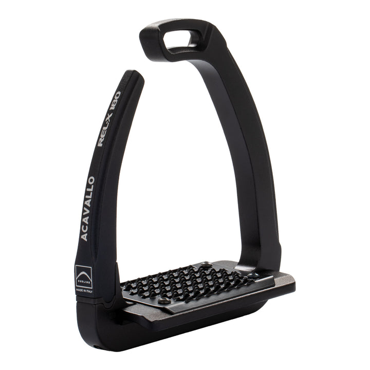 Acavallo Rel-X 180 Stirrups - Total Black