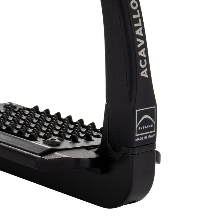 Acavallo Rel-X 180 Stirrups - Total Black