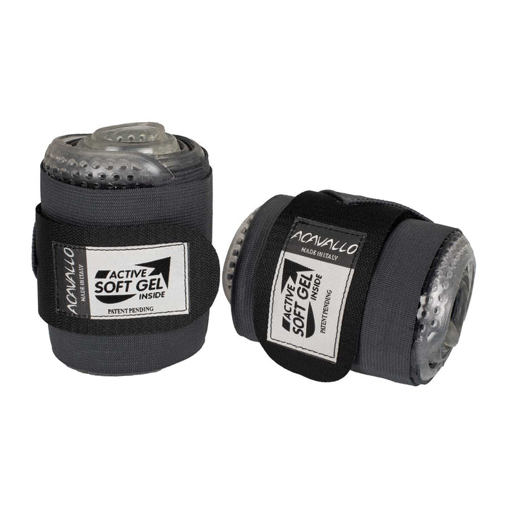 Acavallo Elastic Bandages Classic Gel - Grey