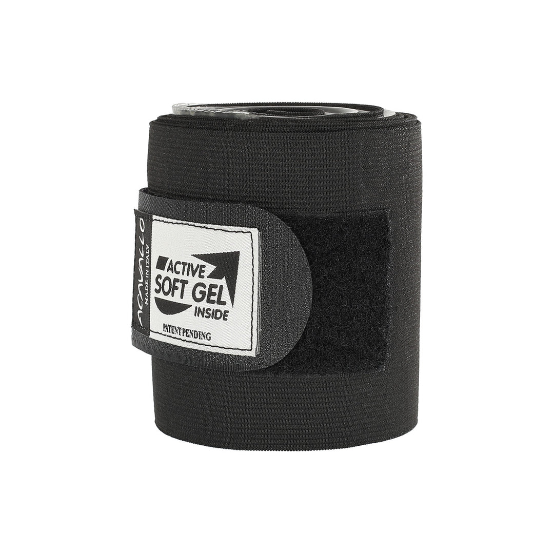 Acavallo Elastic Bandages Classic Gel - Black