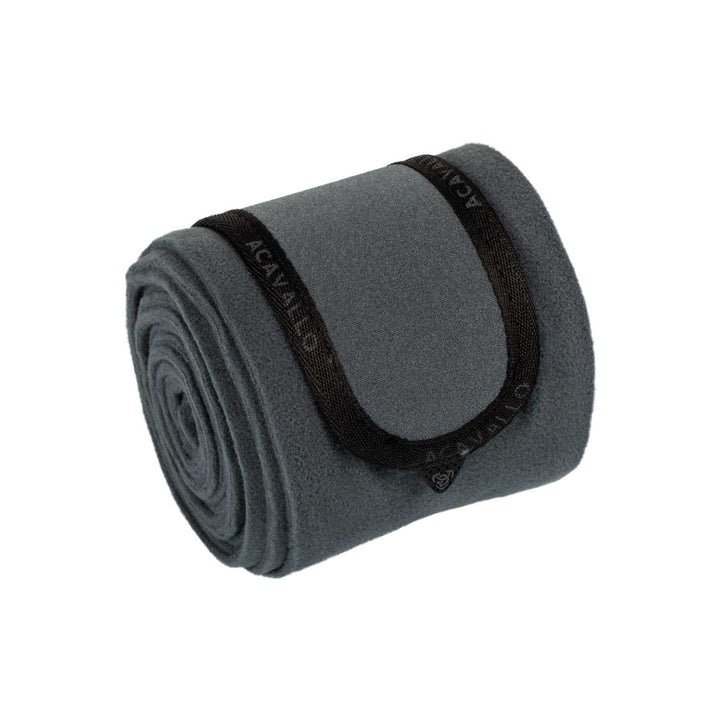 Acavallo Fleece Bandages - Smoke Dore/Black