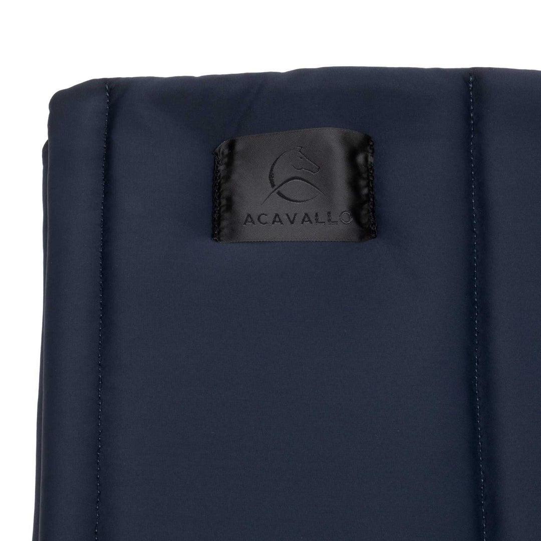 Acavallo Padded Cotton Soft Underbandages - Navy/Black