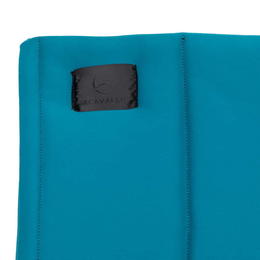 Acavallo Padded Cotton Soft Underbandages - Petrol/Black