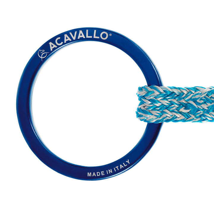 Acavallo Jumpe Alupro Snaffle Bit - Blue