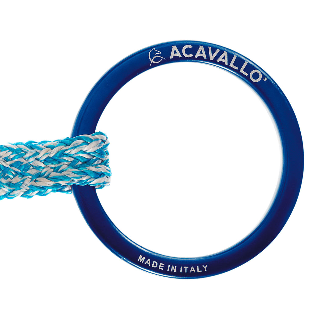 Acavallo Jumpe Alupro Snaffle Bit - Blue