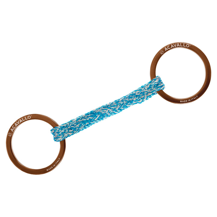 Acavallo Jumpe Alupro Snaffle Bit - Bronze