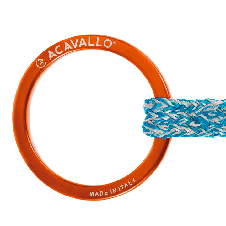 Acavallo Jumpe Alupro Snaffle Bit - Orange