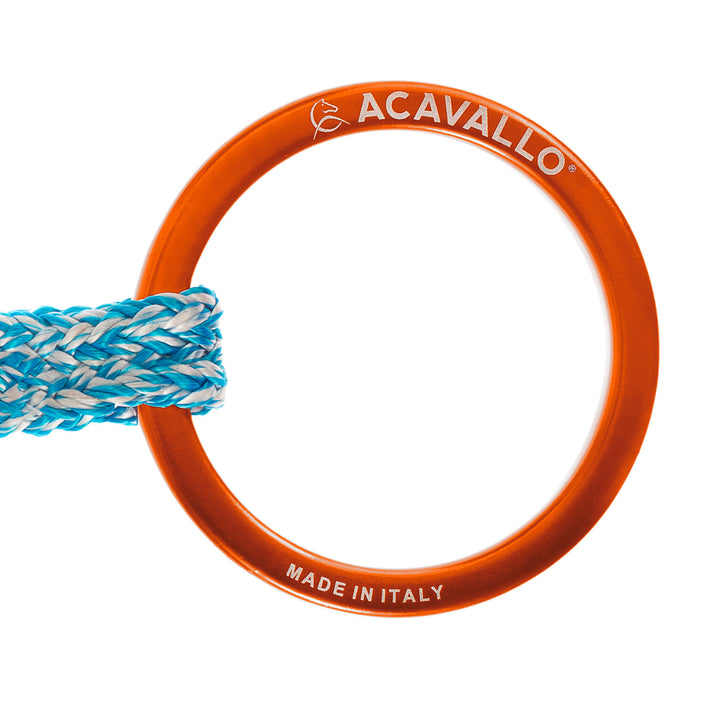 Acavallo Jumpe Alupro Snaffle Bit - Orange