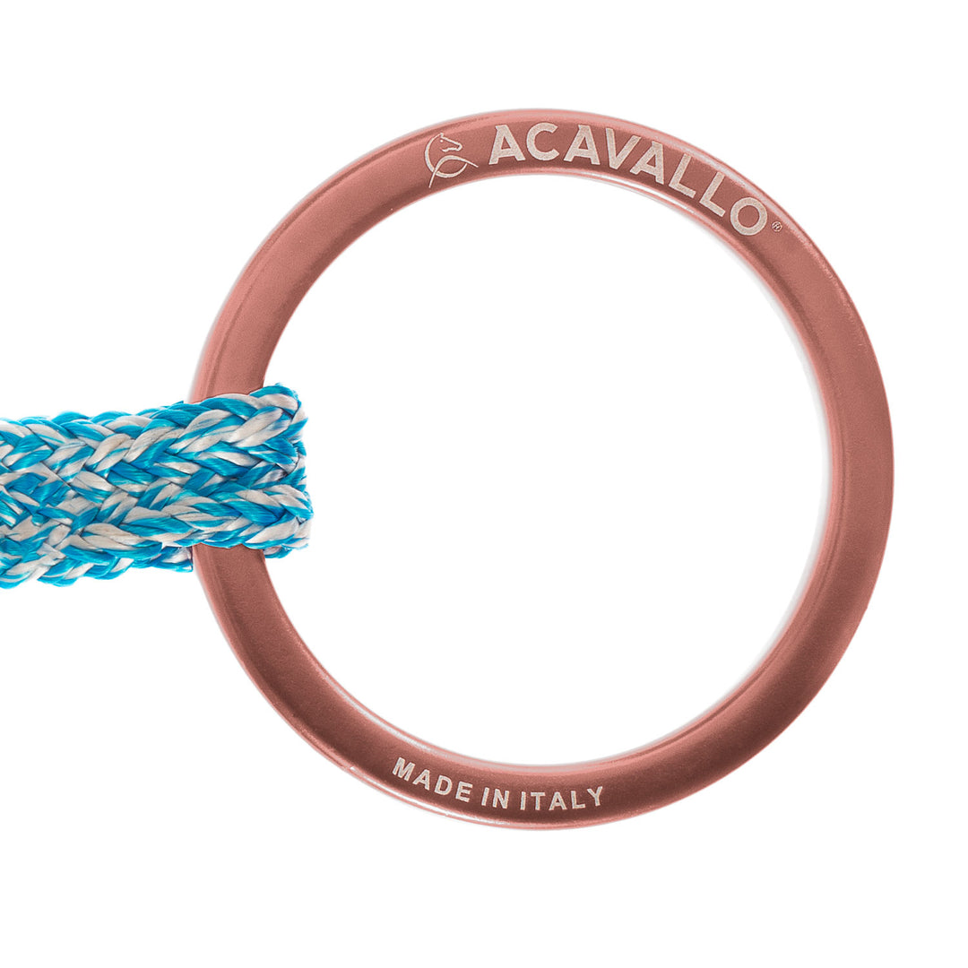 Acavallo Jumpe Alupro Snaffle Bit - Rose Gold